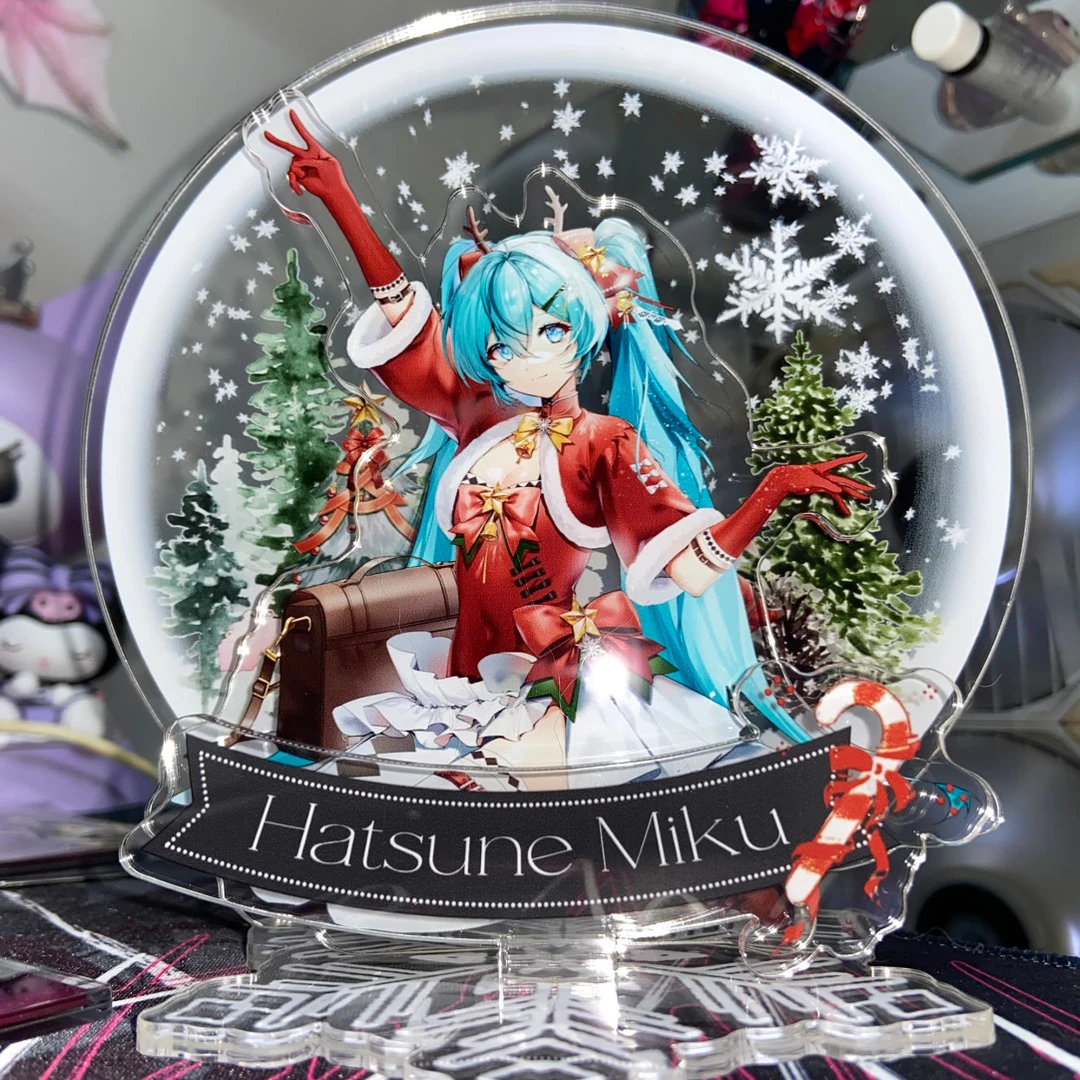 【种葱日记】圣诞恋歌初音未来同人谷子miku周边吧唧徽章小卡