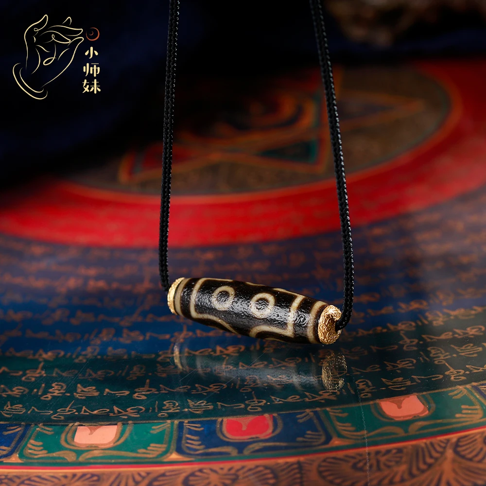 小师妹|18K金镶老橘皮七Y吊坠多样性发货