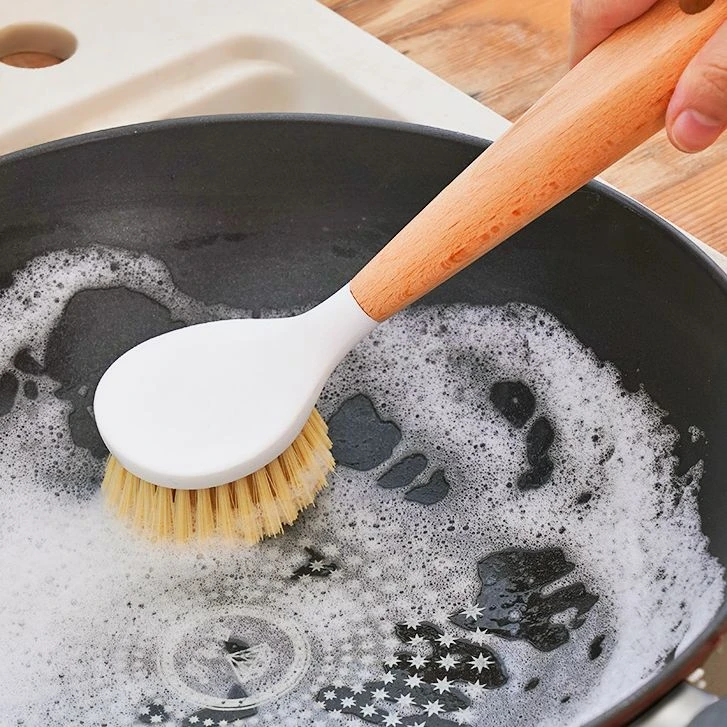 锅刷家用厨房刷锅洗碗神器家居洗锅不沾油刷子刷碗除垢油污清洁刷