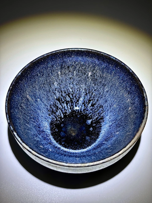 供御谢士梅龙窑柴烧银豪束口