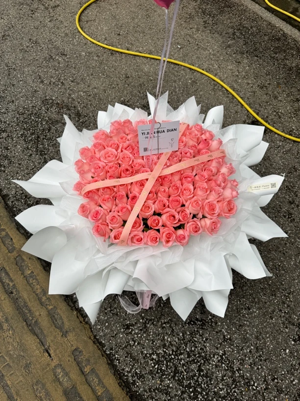 【长长久久】99朵玫瑰生日节日鲜花红玫瑰花束送花上门