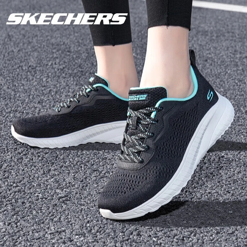 skechers斯凯奇11722秋季新款跑步鞋轻便女士时尚休闲鞋运动鞋