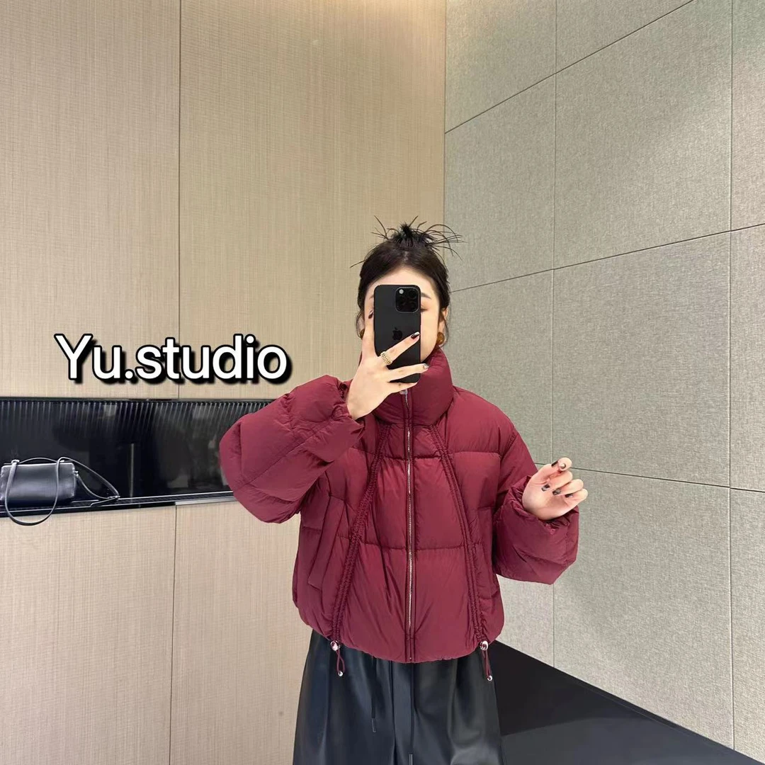 方和屿.韩版百搭立领设计羽绒服女冬季新款白鸭绒外套A22-NB695