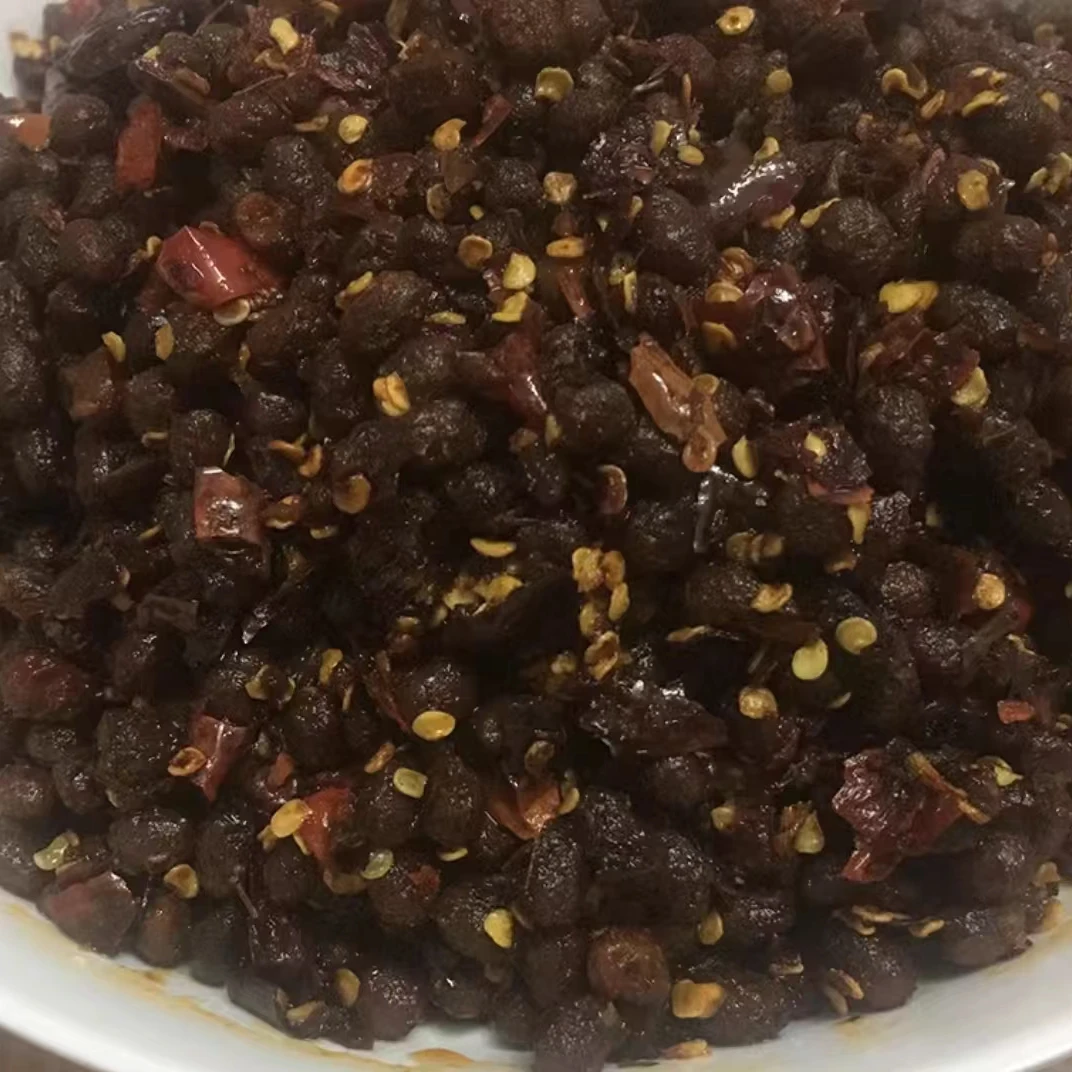 【李家庄农货】农户自制豆豉下饭菜 以直播间称重为准