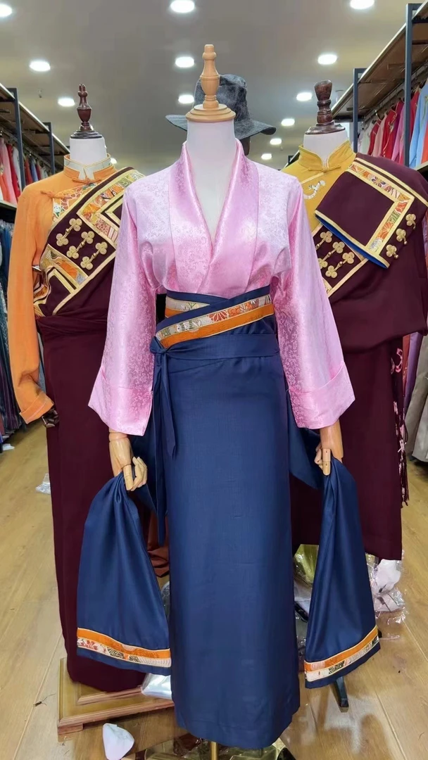 特价促销半裙锅庄舞蹈队半身围裙