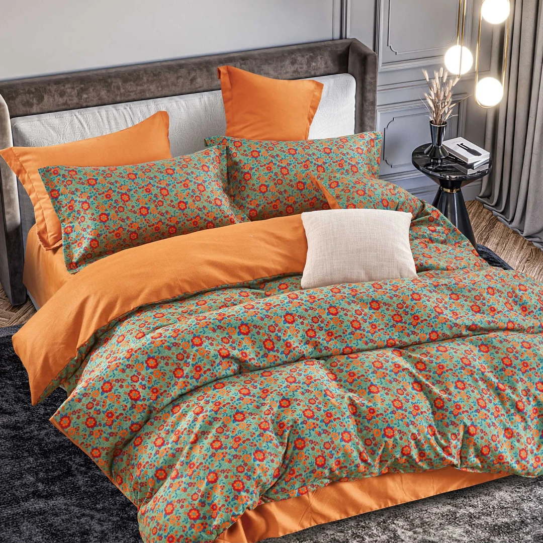 生姜暖绒四件套亲肤透气家居 dyz