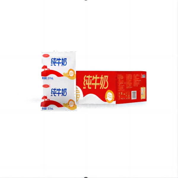 三元无菌枕纯牛奶（小福）227ml整箱