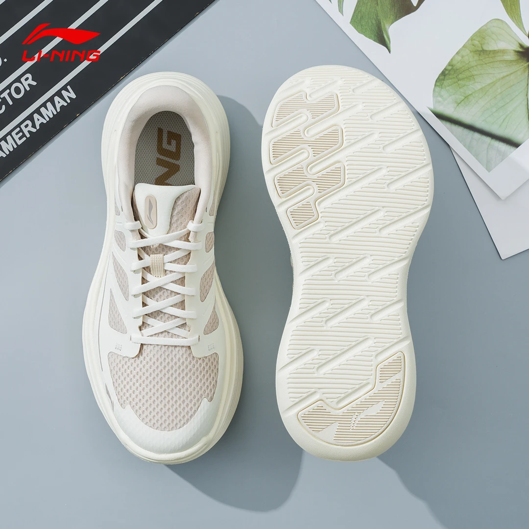 李宁跑步鞋男鞋2025春季新款凌越男士跑鞋鞋子透气反光低帮运动鞋