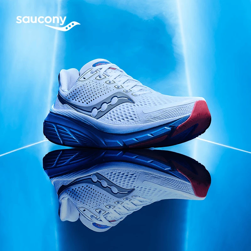 Saucony索康尼2024新款GUIDE 17向导17稳定支撑情侣缓震跑步鞋