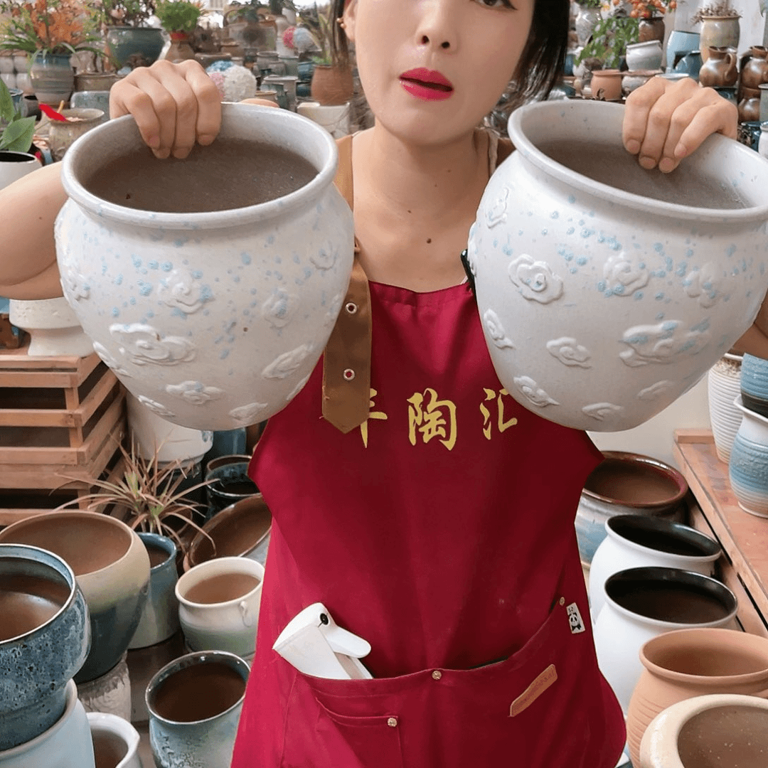 红陶20CM以下高度20口径18