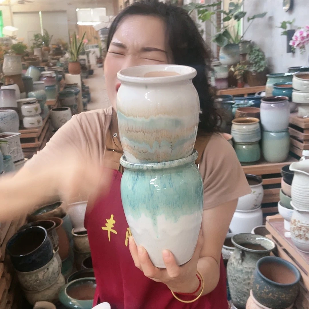 红陶20CM以下高度18口径12