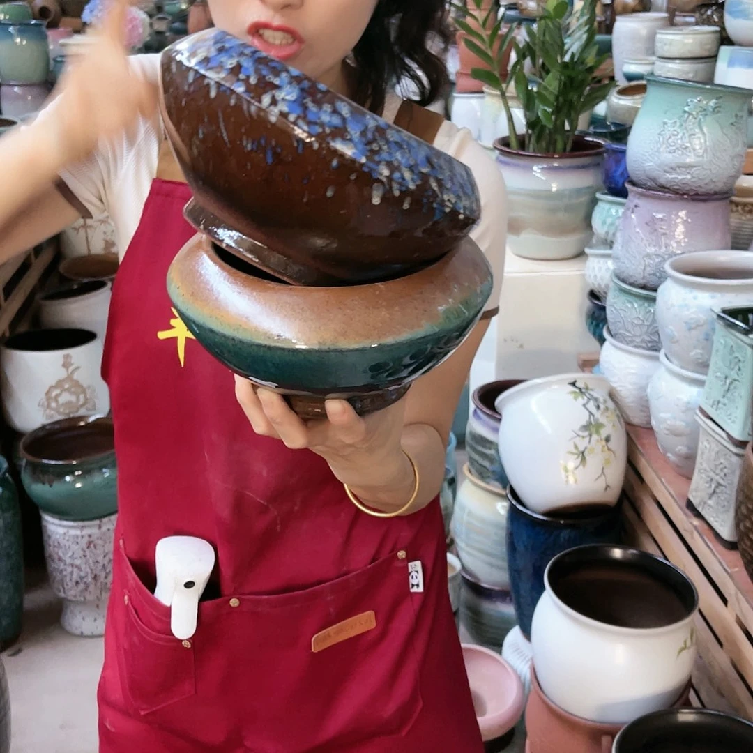 红陶20CM以下高度13口径15