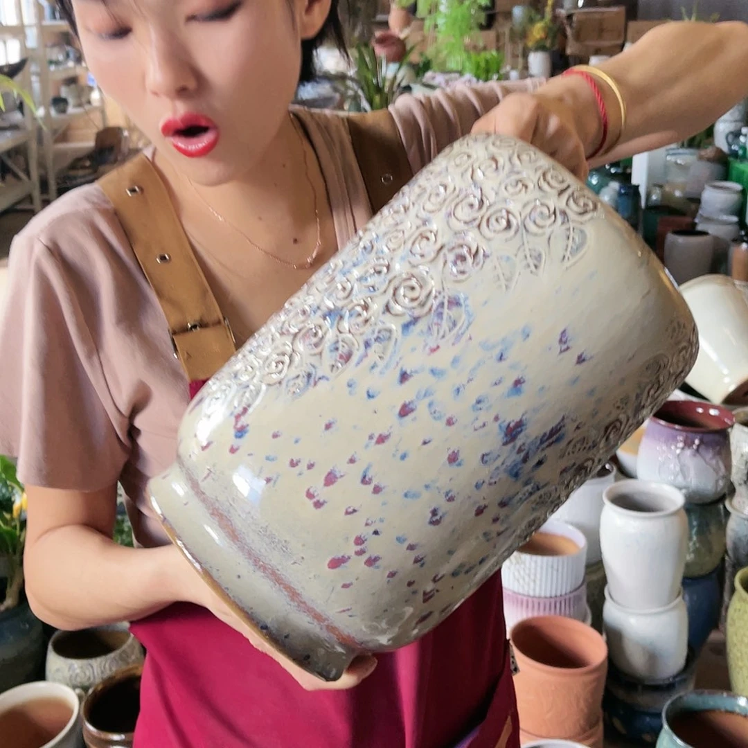 红陶20CM（含）-50CM（不含）高度30口径18