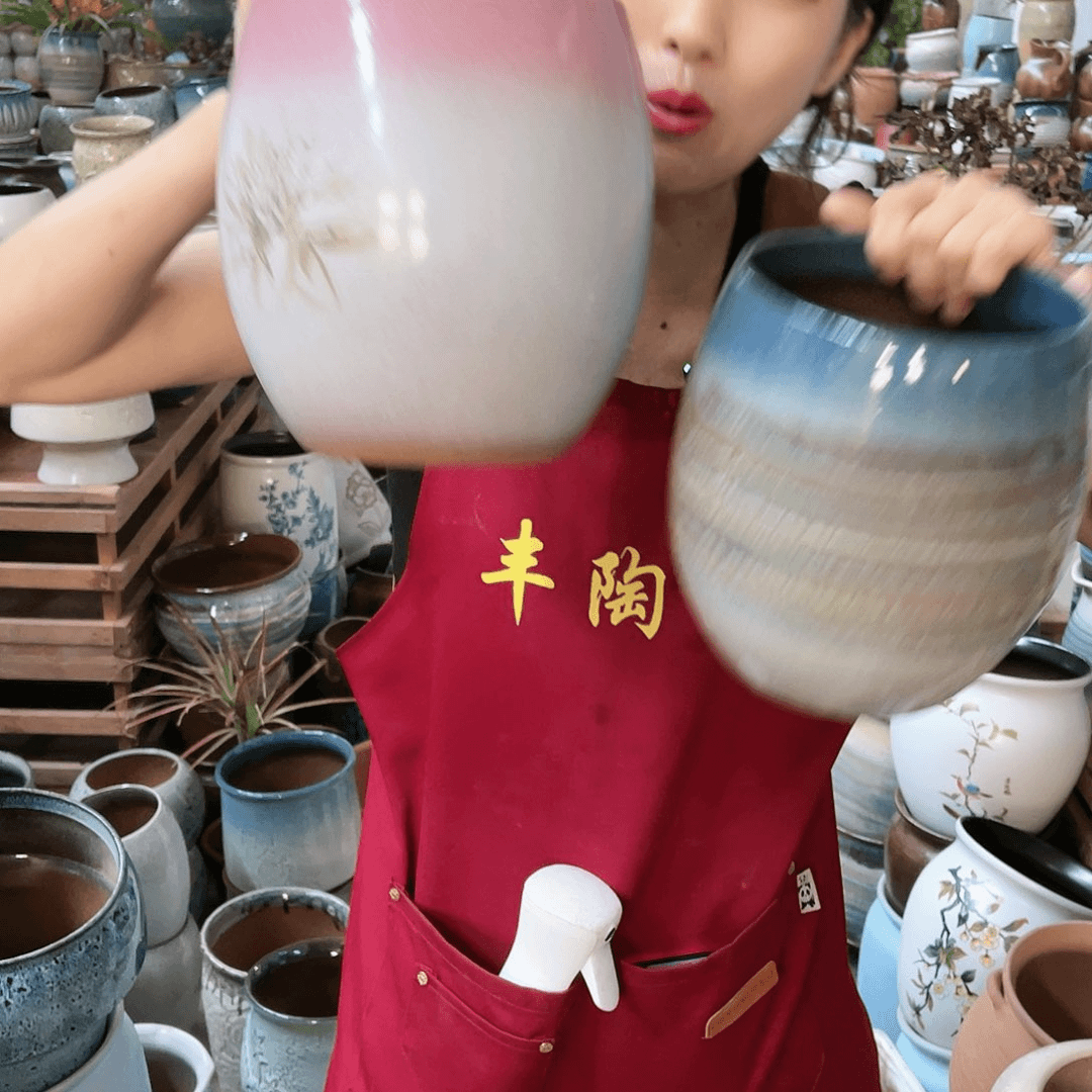 红陶20CM以下高度20口径14
