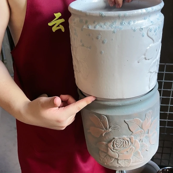 红陶20CM（含）-50CM（不含）高度22口20瑕疵