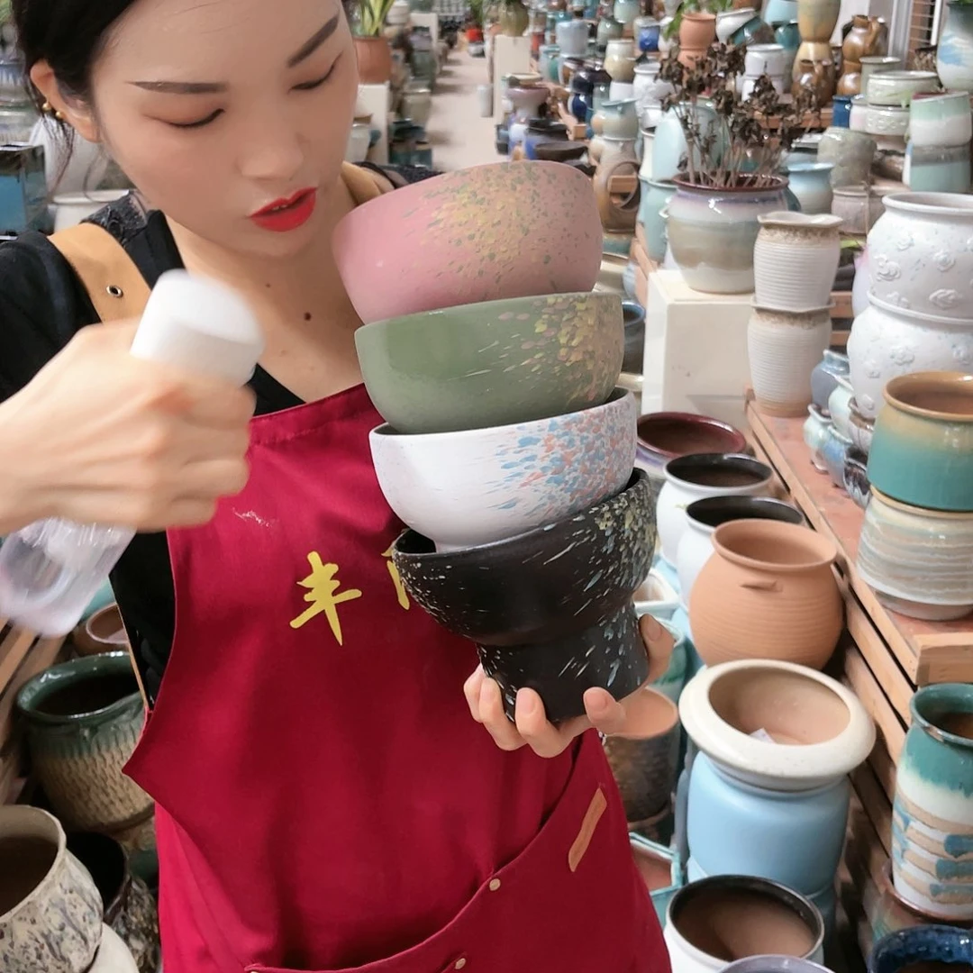 红陶20CM以下高度12口径16