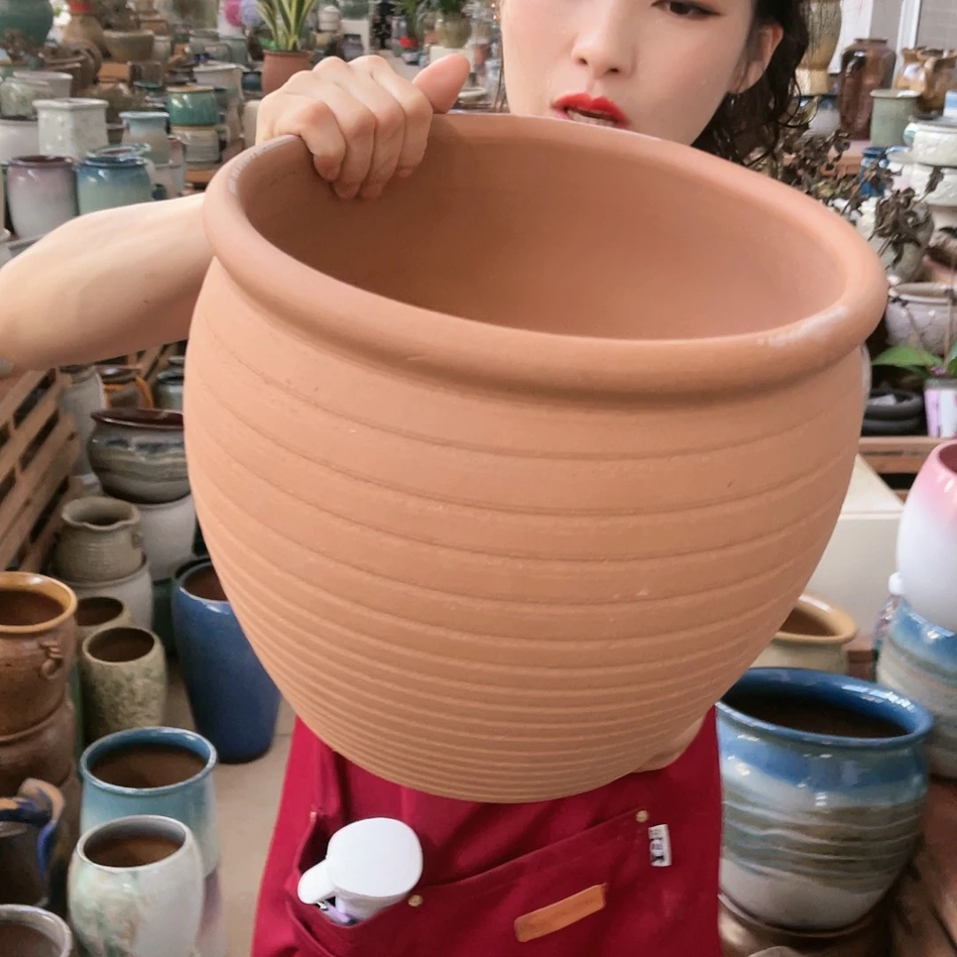 红陶20CM以下高度25口径28