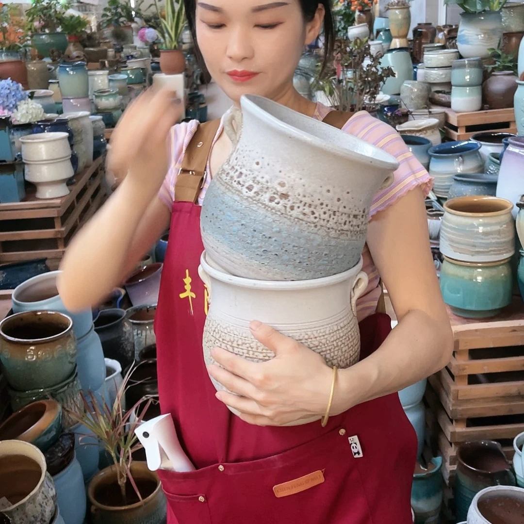 红陶20CM以下高度器20口径20