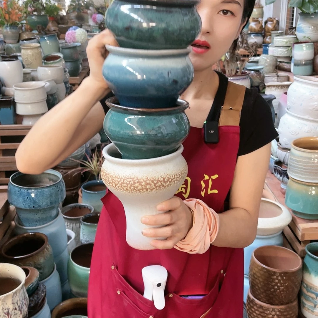 红陶20CM以下高度17口径13