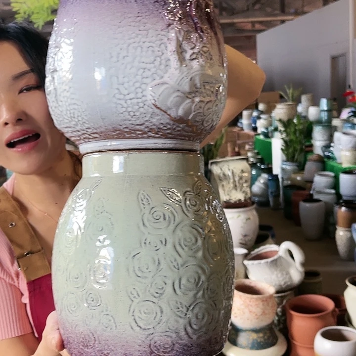 红陶20CM（含）-50CM（不含）高度21口径18