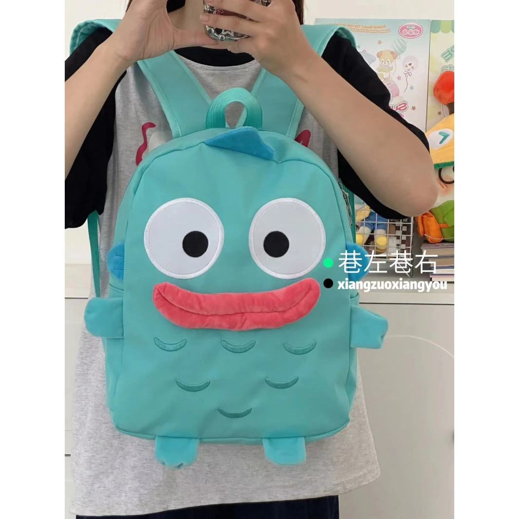 小丑鱼可爱大嘴个性双肩包女时尚洋气【搞怪穿搭】日系情侣卡通背包