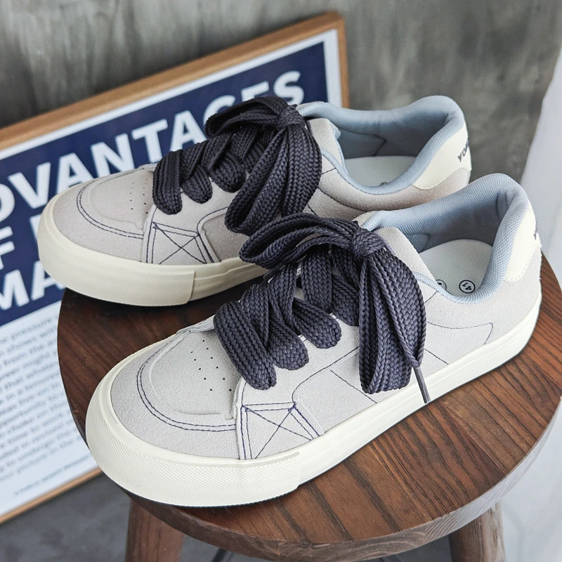 Foam smile | 板鞋ins低帮舒适帆布鞋时尚小众潮鞋男款休闲