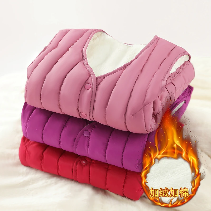 奶奶秋冬马甲外套女中老年人秋装无袖背心妈妈坎肩上衣老太太衣服