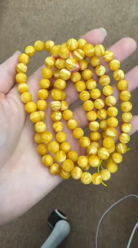 【闪购商品】琥珀颈饰未镶嵌510秒拍号