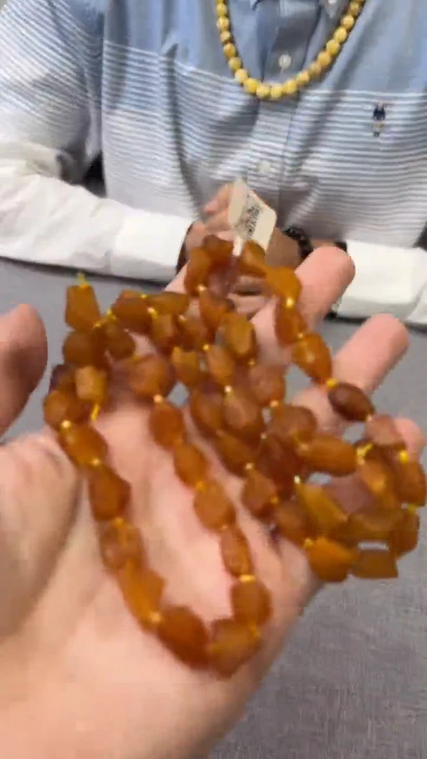 【闪购商品】琥珀颈饰未镶嵌180多样性