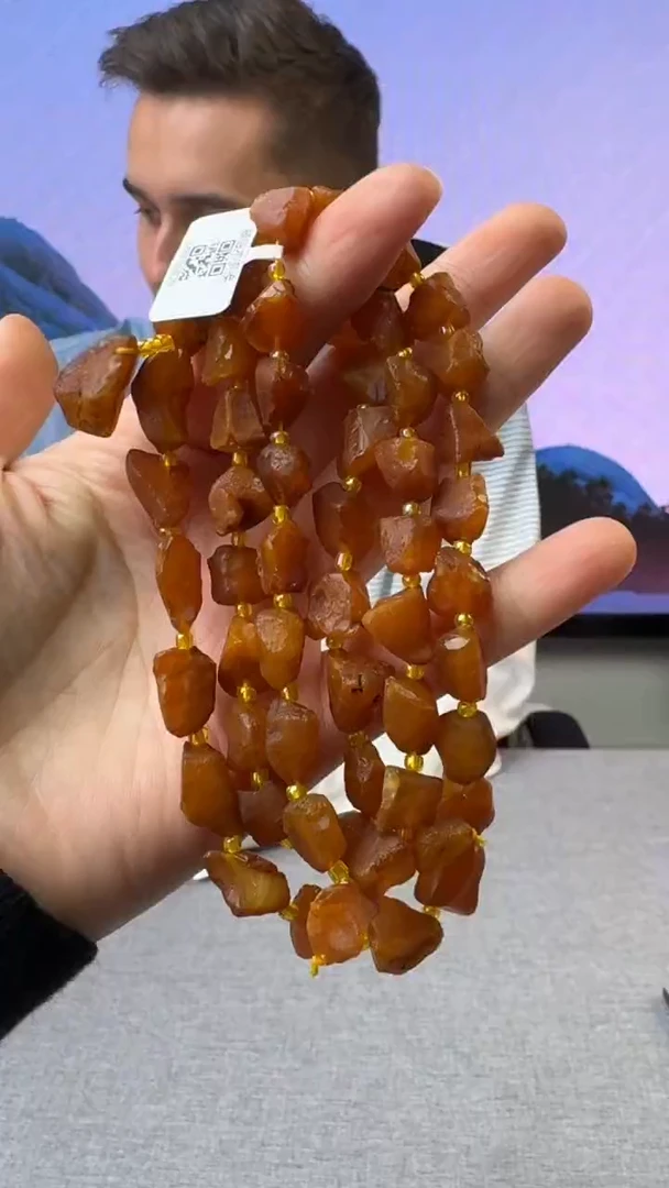 【闪购商品】琥珀颈饰未镶嵌138多样性