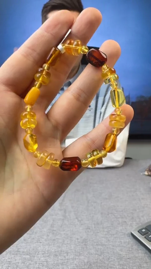 【闪购商品】琥珀手串未镶嵌295