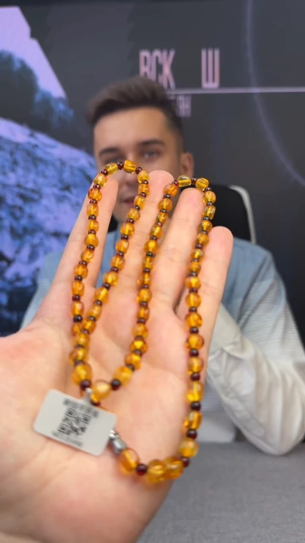 【闪购商品】琥珀颈饰未镶嵌91