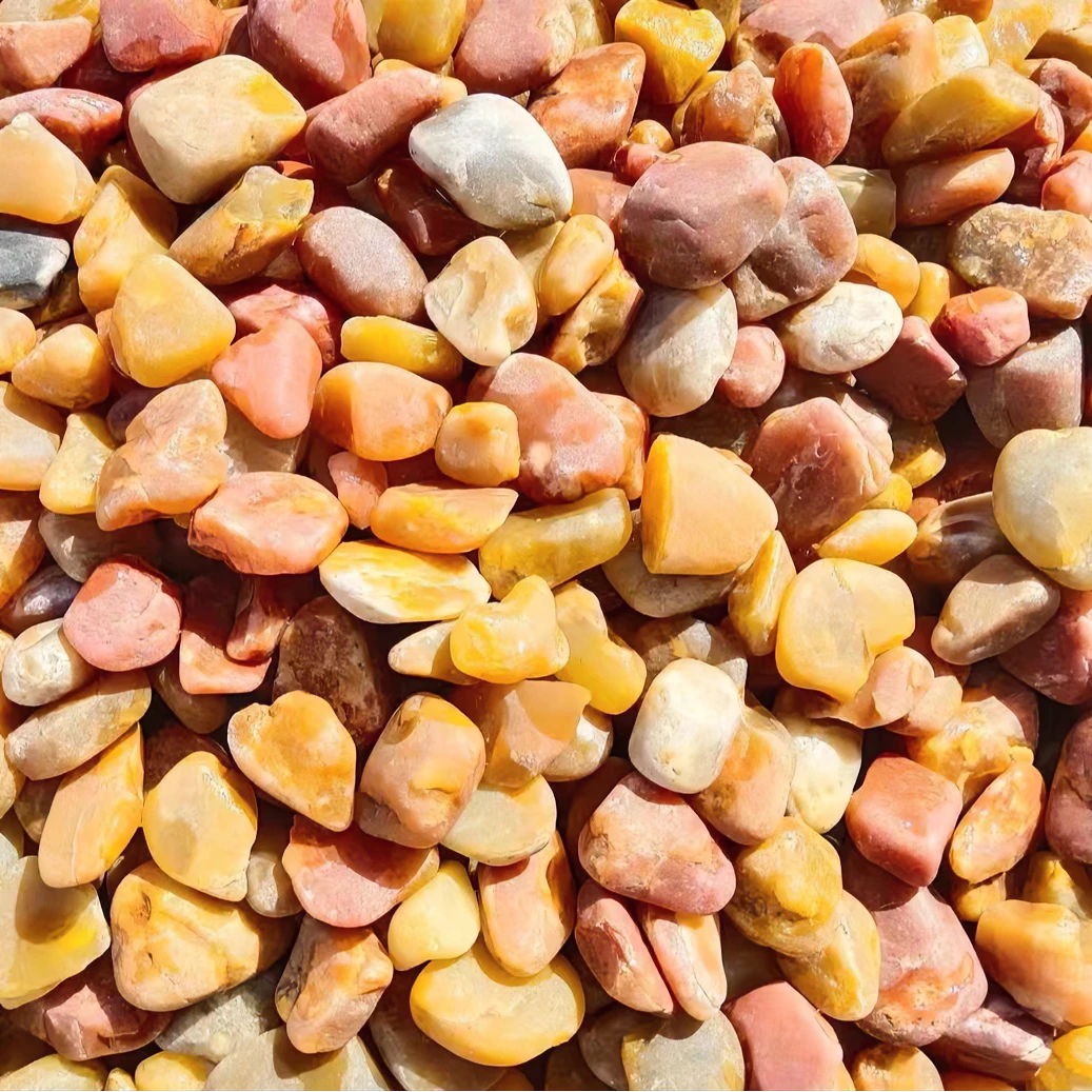 新疆戈壁五彩盆景观赏石