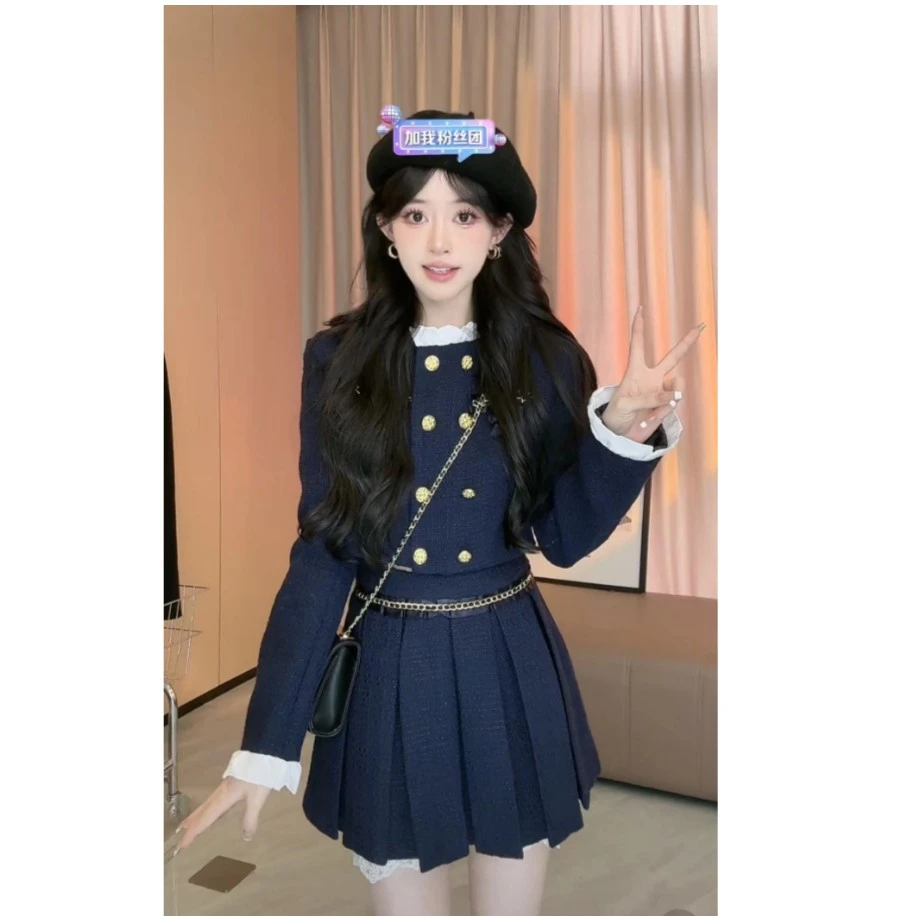 浩哥严选●你好学姐Q3TZ3396A套装预