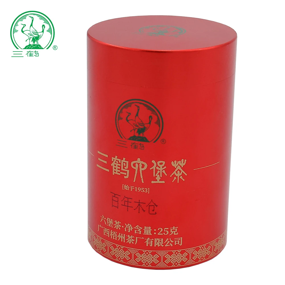 【百年木仓】三鹤六堡茶2009年陈化特级六堡茶25克黑茶广西梧州茶厂