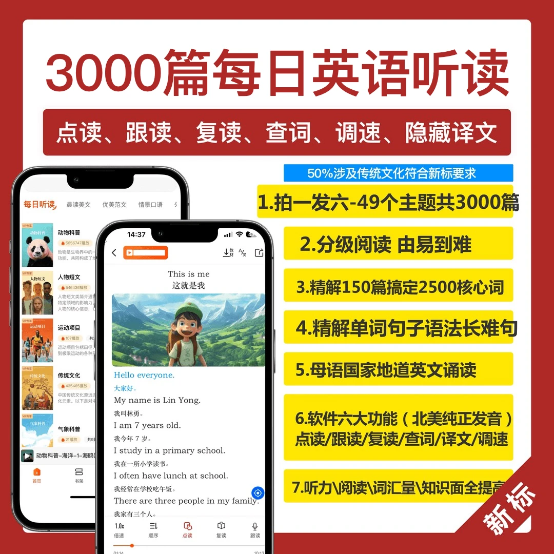 【世界励志演讲】每日英语听读精读精讲