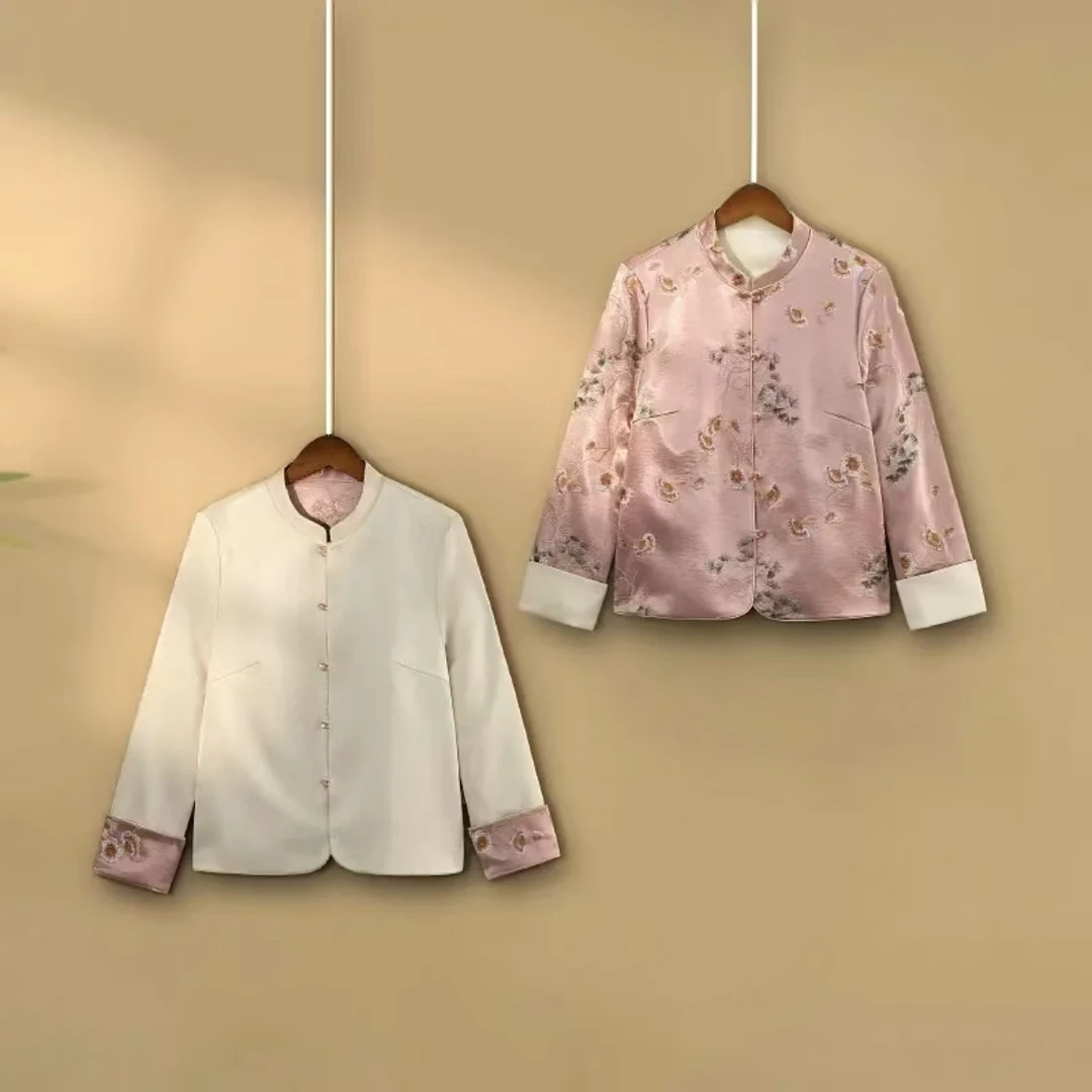 【南栀-外套】新中式国风外套盘扣外套短款