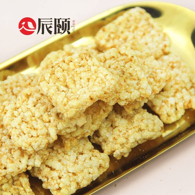辰颐物语I 糯米蟹黄锅巴 218g*2  甄选原材，一口嘎嘣脆。
