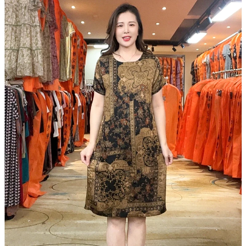 【桃姐宠粉】M675女装连衣裙气质时尚夏季休闲百搭中长款裙子