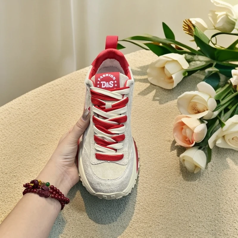 潮大叔928单棉同款秋冬新款男士软底运动鞋透气舒适百搭休闲鞋