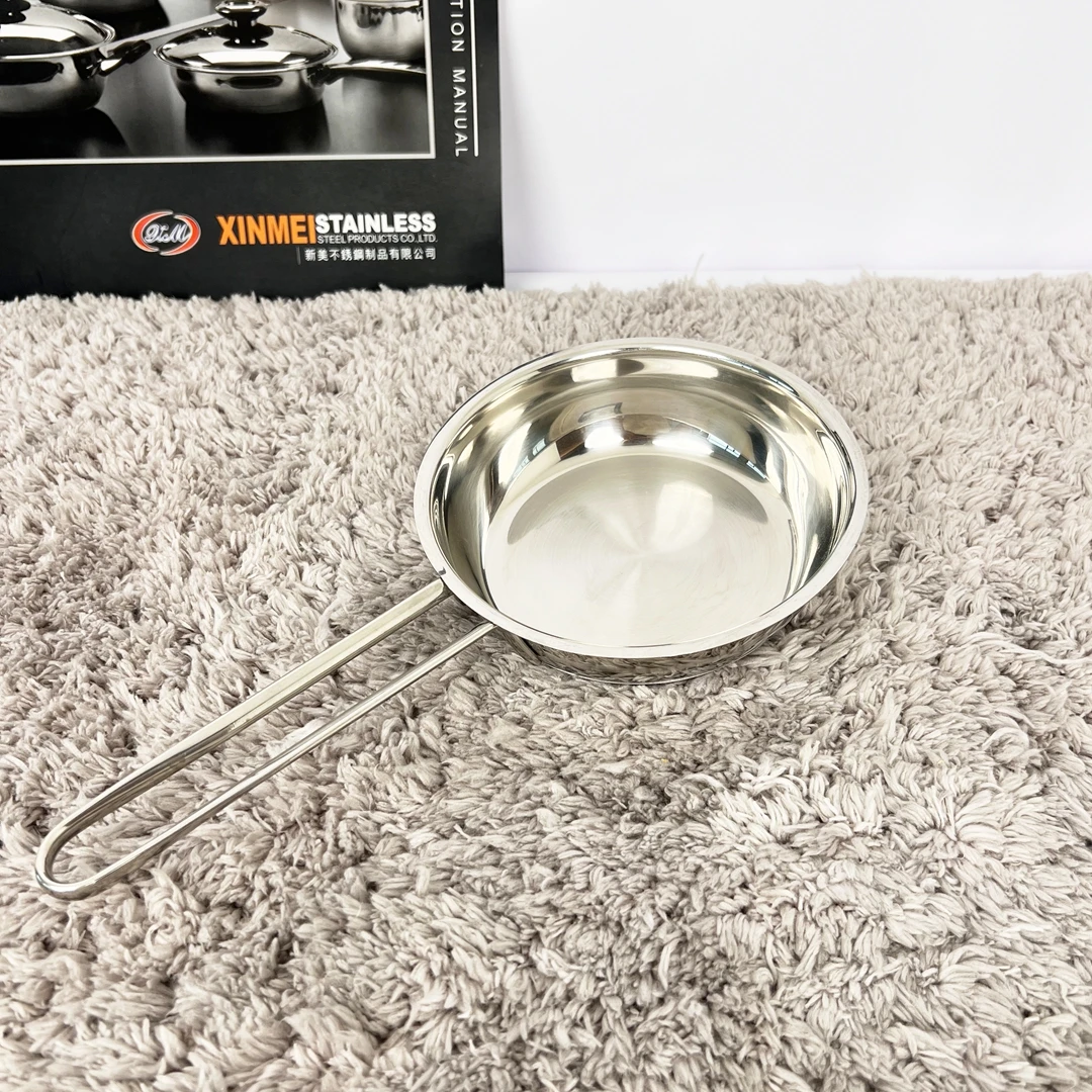 r标德系品质18/10不锈钢煎盘14*4cm无盖