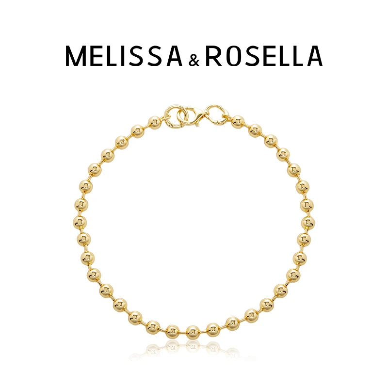MELISSA&ROSELLA 铜合金项链 【】百搭个性球球项链气质轻奢小众