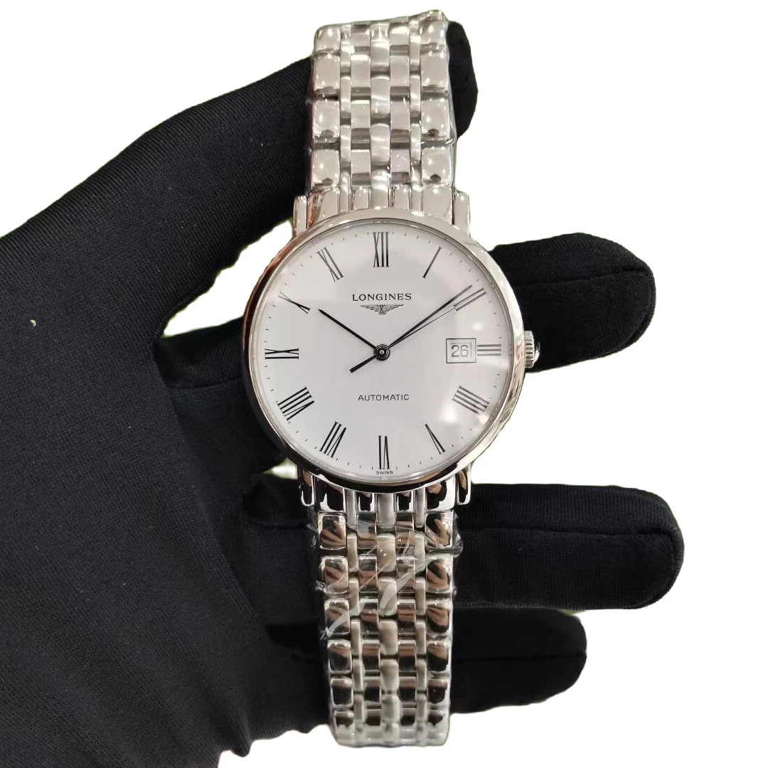 95新 Longines/浪琴 经典系列机械男表/公价14000/LW1384/37mm