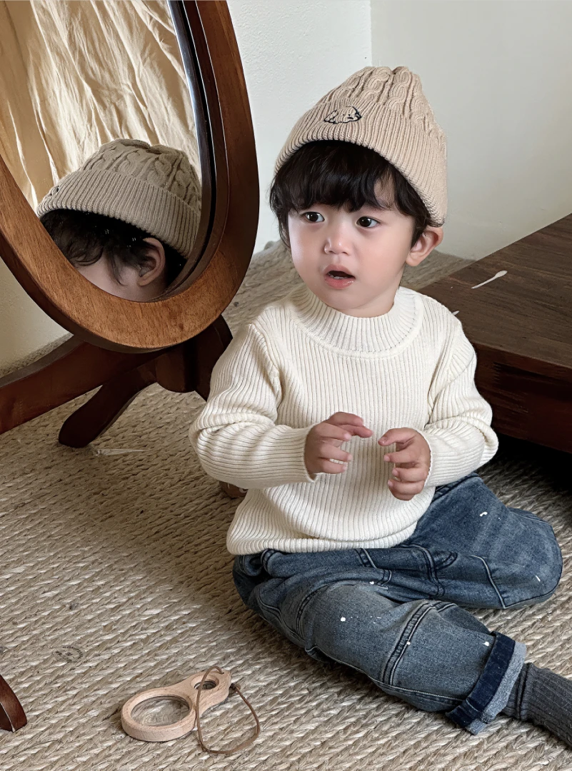 清仓【闭眼入高端-48支超细绵羊毛打底衫】半高领保暖CZ010