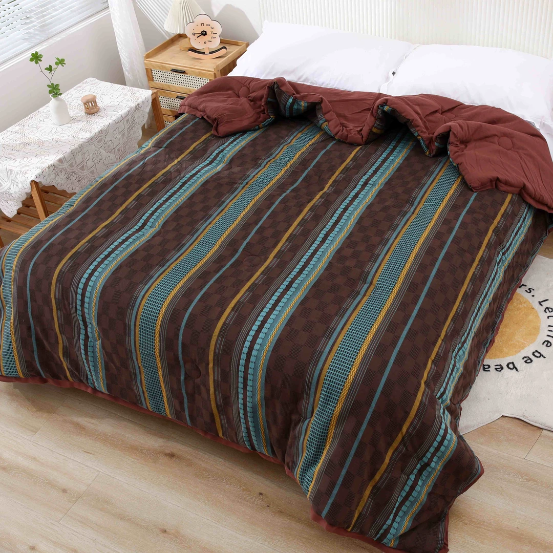 【中古彩织】轻奢双层纱柔软亲肤四件套