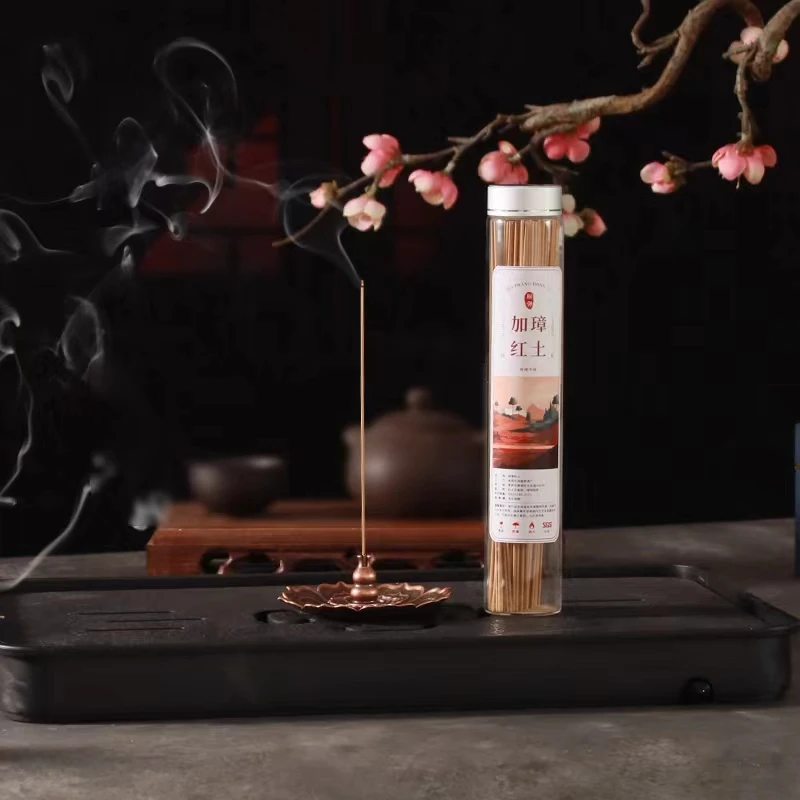 加璋红土沉香线香高端家居喝茶办公读书客厅会客卧室品鉴熏香21cm