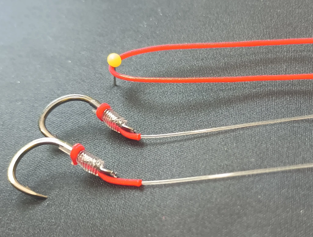 无铅自子线歪嘴双钩加固三护大物子线伊势尼钓青鱼草鱼鲟鱼巨物钩