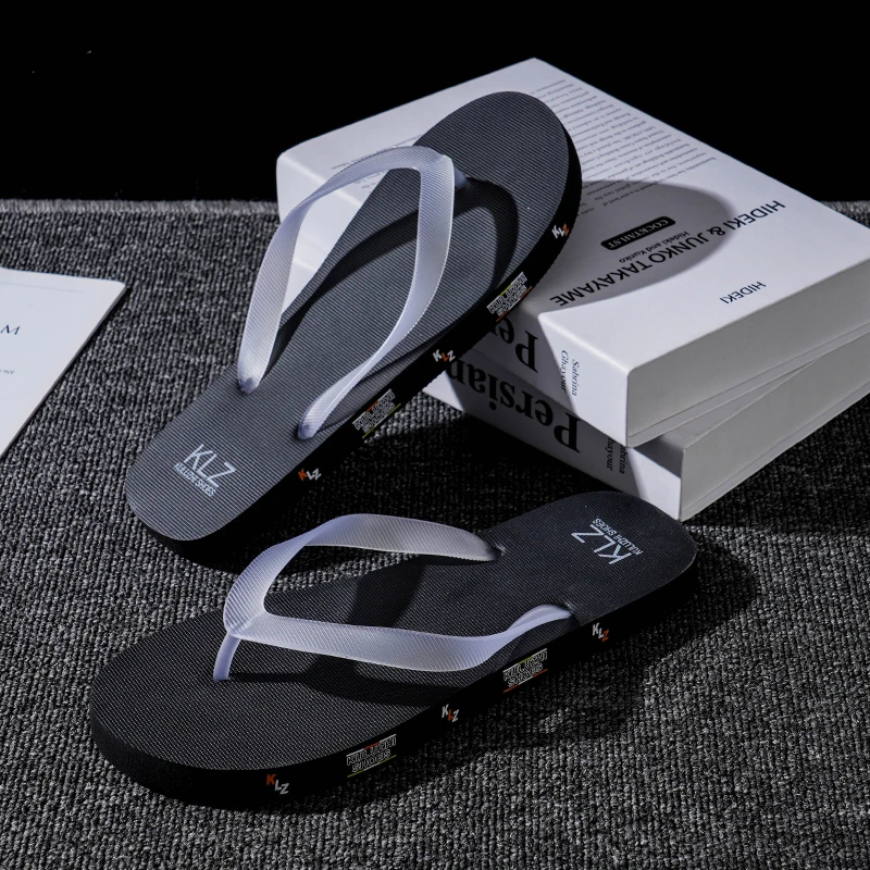 酷路直男士人字拖夏季2025新款软底防滑男士凉拖鞋网红高档沙滩鞋