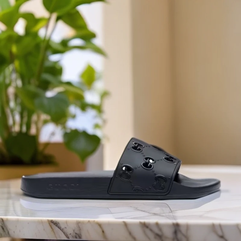 全新未使用 GUCCI/古驰 新果冻镂空双G拖鞋外穿休闲时尚户外舒适