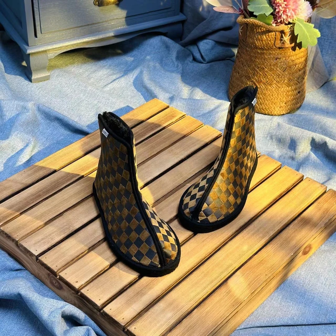 【冬款】黑金甲——西楚XICHU国潮千层底布鞋